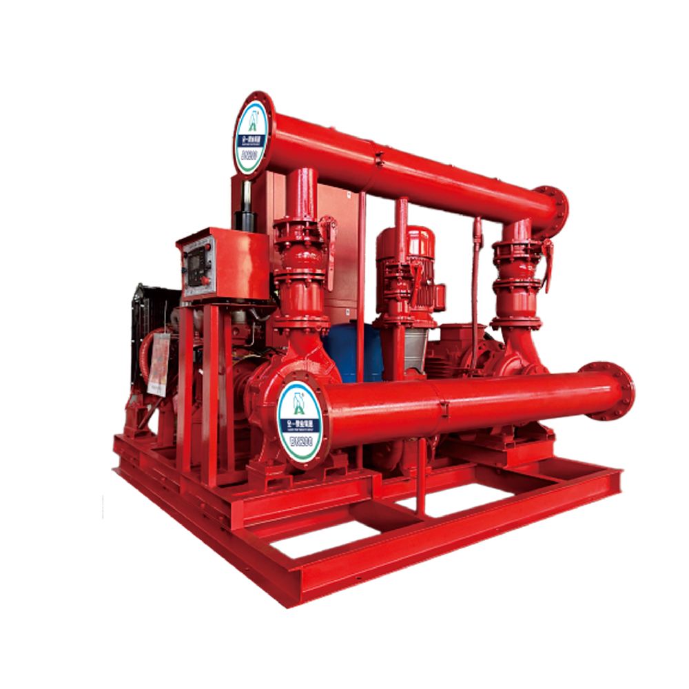 双动力柴油机撬装泵组