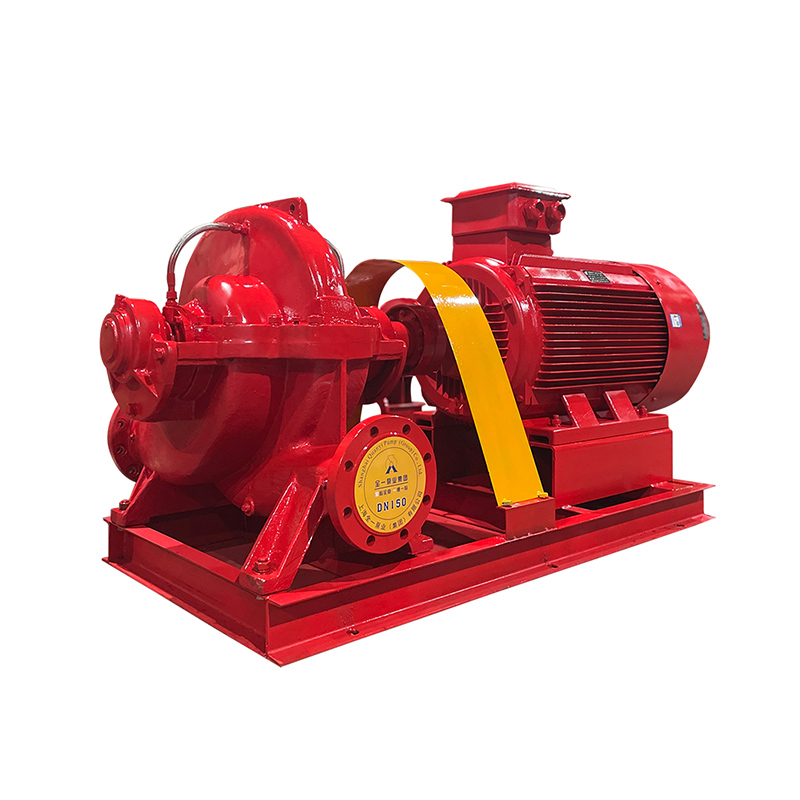 水平中开双吸消防泵组