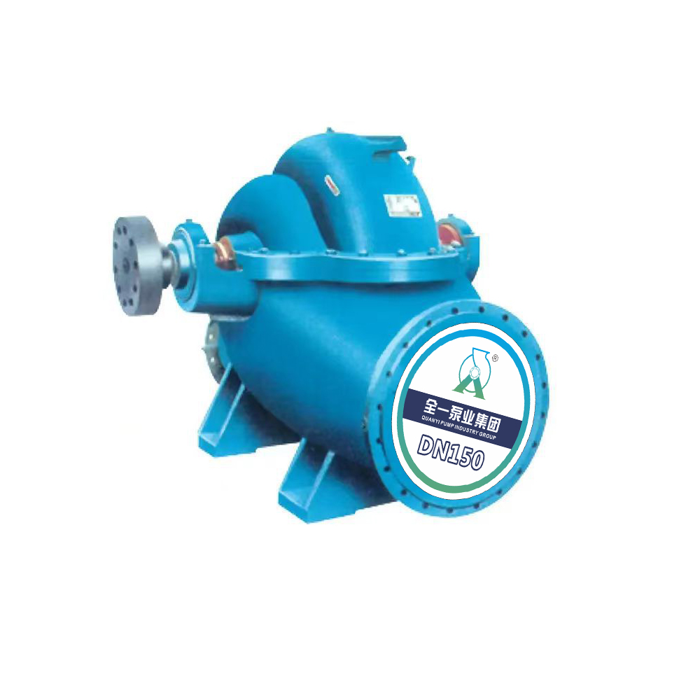 水平中开泵