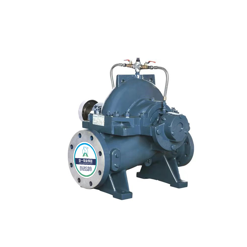 水平中开泵